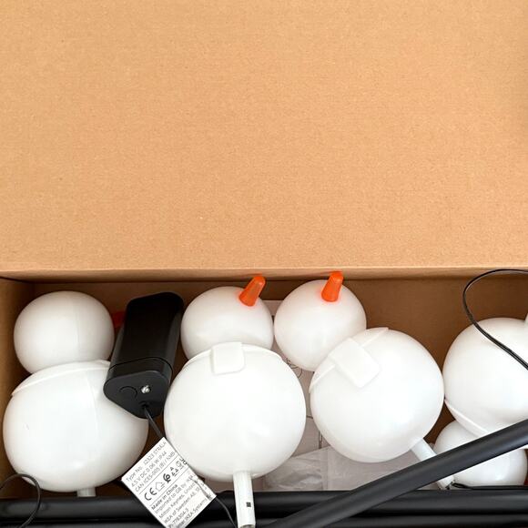 IKEA STRALA LED Indoor Outdoor Snowman 24" Light Sticks (Set of 4) - Picture 3 of 4